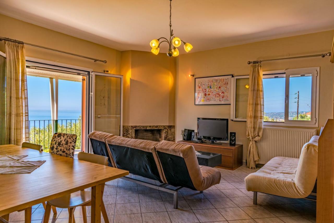 Ioannis House Sea View-Perfect Family Holidays Lourdata  Exterior photo
