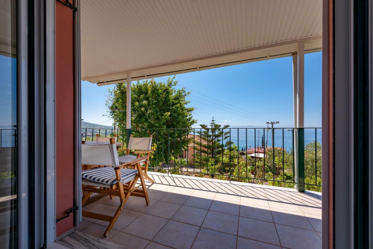 Ioannis House Sea View-Perfect Family Holidays Lourdata  Exterior photo